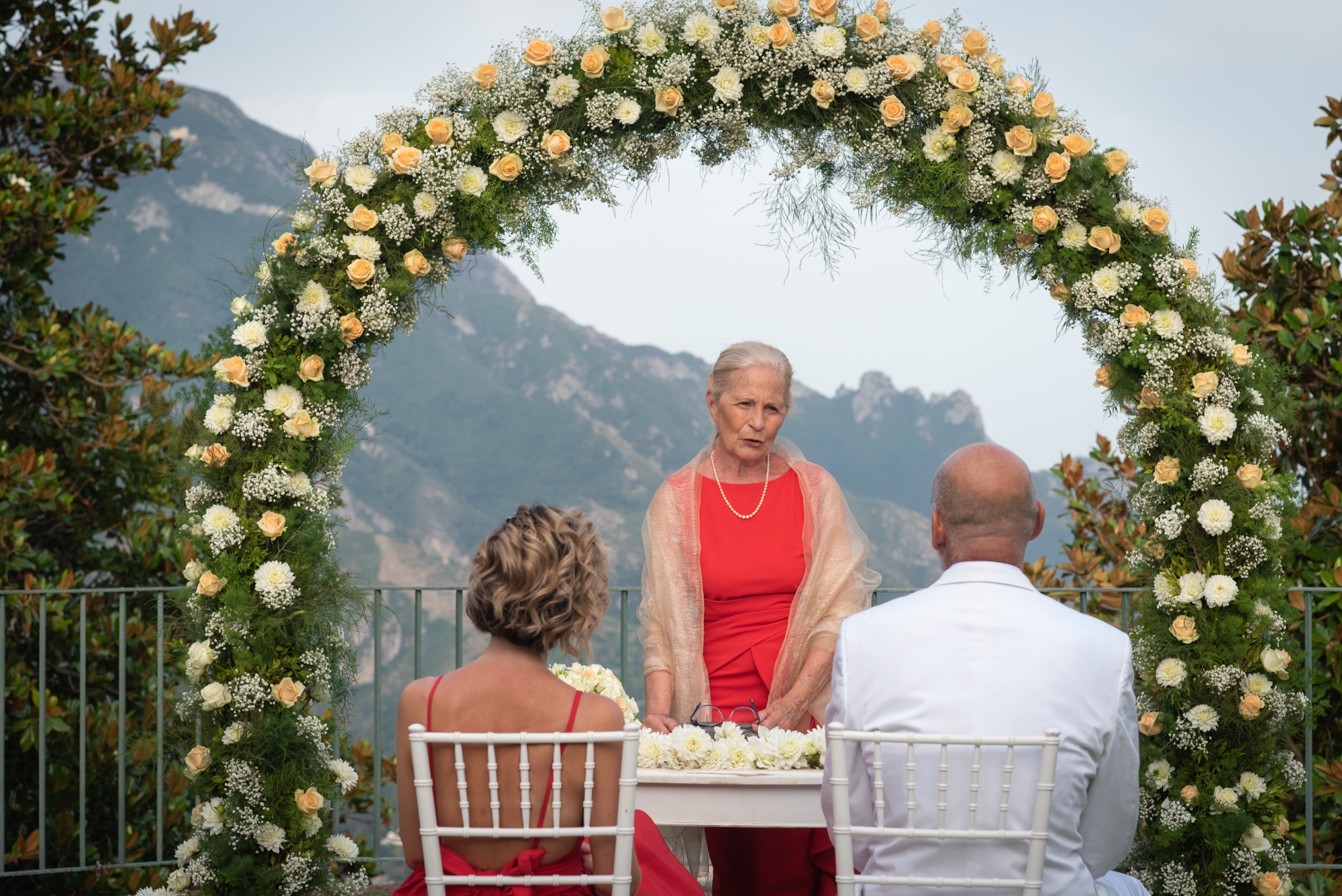 civil-wedding-ceremony in ravello