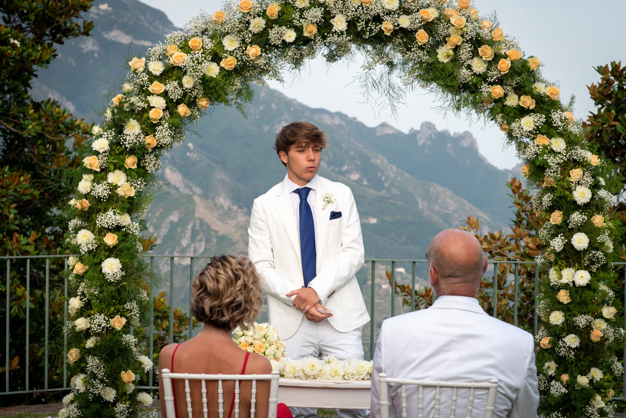 civil-wedding-ceremony in ravello