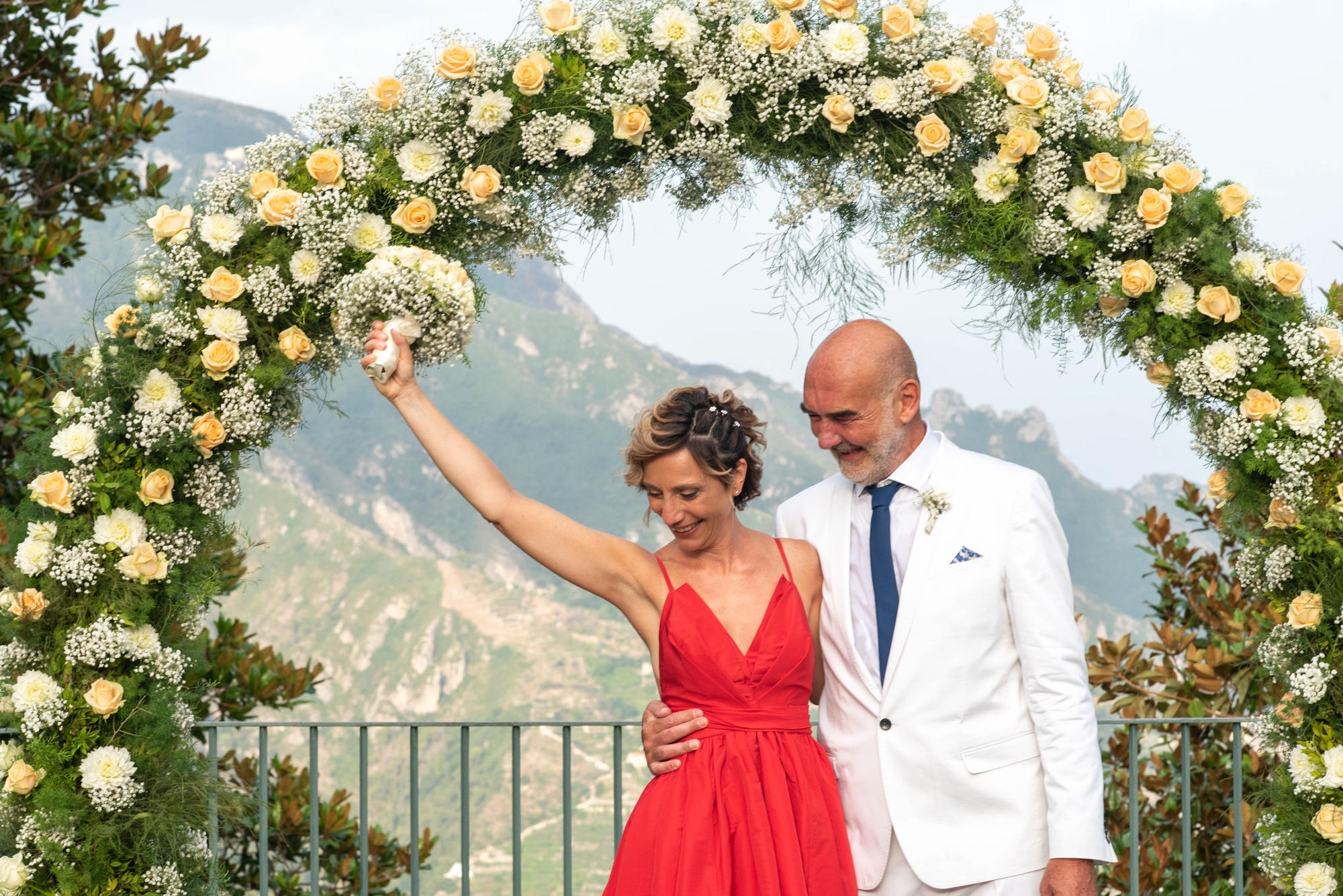 civil-wedding-ceremony in ravello