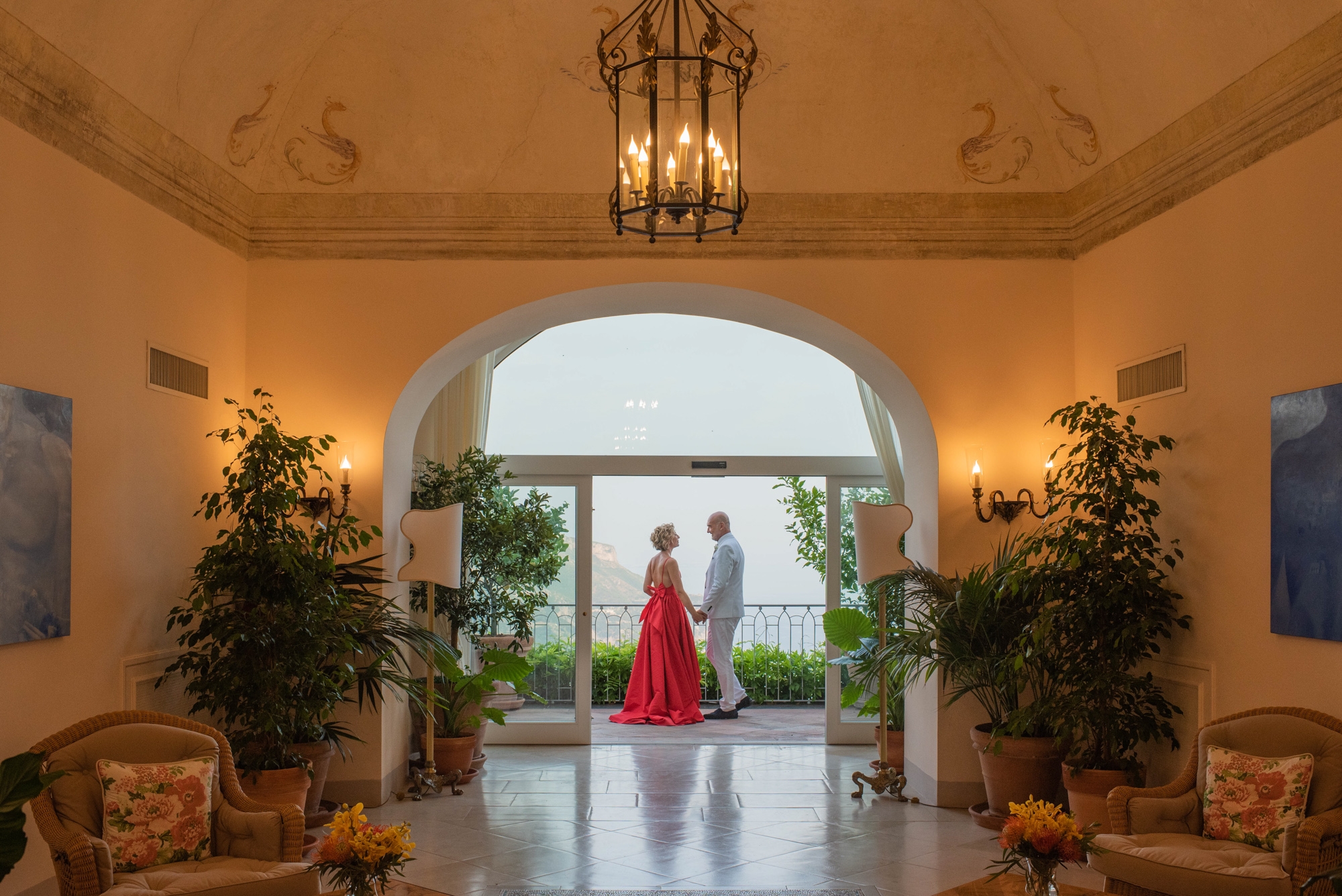 civil-wedding-ceremony in ravello